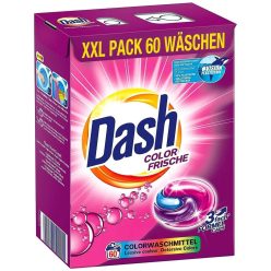 Dash 3 az 1-ben folyékony mosókapszula Color (60 db)
