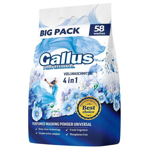 Gallus Univerzális mosópor 58 mosás (3,2kg)