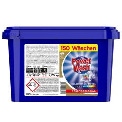   Power Wash Professional Color folyékony mosókapszula (150 db)