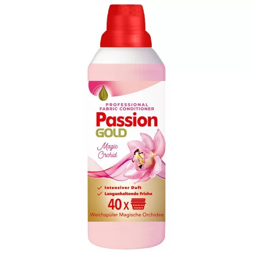 Passion Gold öblítő A Varázslatos Orchidea Illatával 1L (40 mosás)