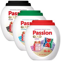   Passion Gold 4 az 1-ben folyékony mosókapszula csomag (3x50 db)