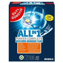 G&G All-in-1 Mosogatógép tabletta (40db)