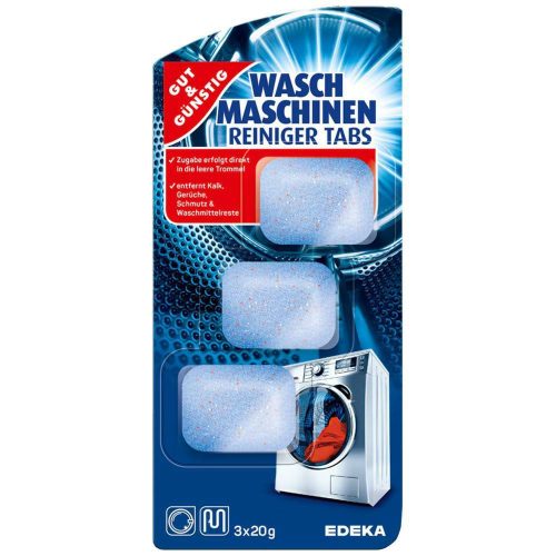 G&G Mosógéptisztító tabletta (3x20g)