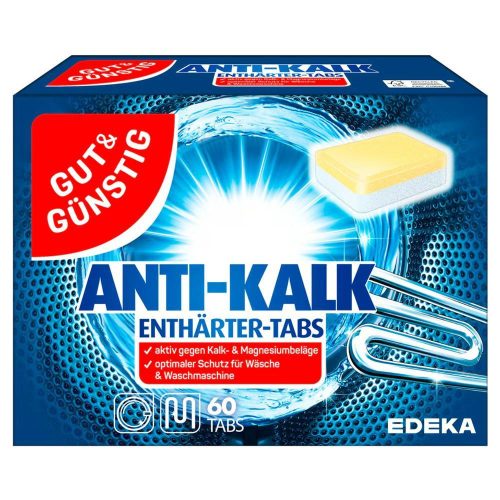 G&G Mosógép vízkőoldó tabletta (60db)