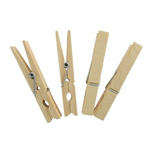 Klasszikus Fa Ruhacsipesz (10 db)