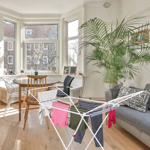 Olga Álló ruhaszárító állvány 105x178 cm (fehér)