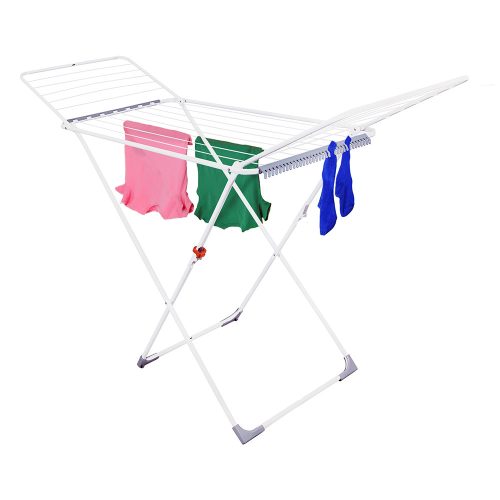 Olga Álló ruhaszárító állvány 105x178 cm (fehér)