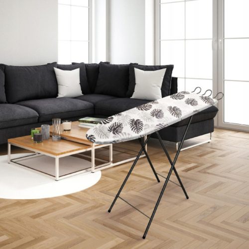 Vasalódeszka - vasalótartóval, 3 szintes magasságállítással (100 x 30 cm)