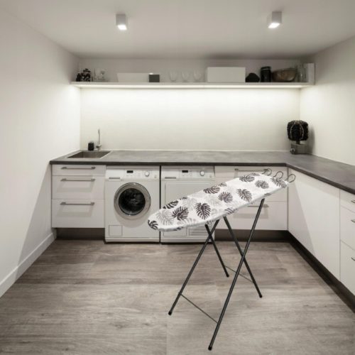 Vasalódeszka - vasalótartóval, 3 szintes magasságállítással (100 x 30 cm)