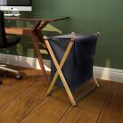 Aurora összecsukható fa szennyestartó (39L)