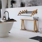Aurora Eco Style fali harmonika ruhaszárító (szereld magad)