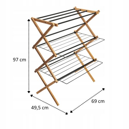 Aurora Eco Style Plusz álló ruhaszárító