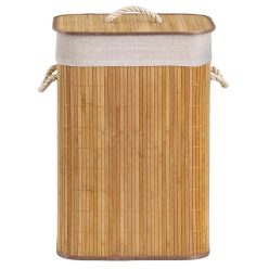 Sepio Bamboo összecsukható bambusz szennyestartó (72L)