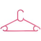 Műanyag gyerek vállfa 25 db (rózsaszín)