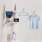 Műanyag gyerek vállfa 25 db (kék)