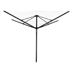 Kültéri ruhaszárító állvány - Steeldry - fekete (50m)
