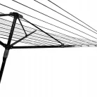 Kültéri ruhaszárító állvány - Steeldry - fekete (50m)