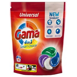   Gama 4 az 1-ben Univerzális folyékony mosókapszula (18 db)