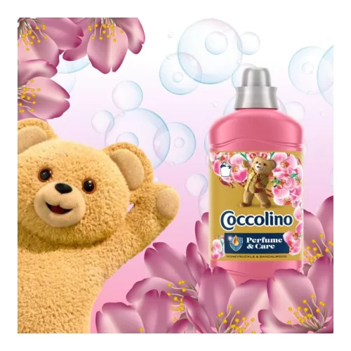 Coccolino Perfume & Care öblítő - Honeysuckle & Sandalwood 1,275L (51 mosás)