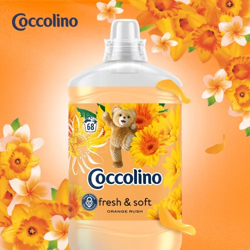 Coccolino öblítő Orange Rush 1,7L (68 mosás)