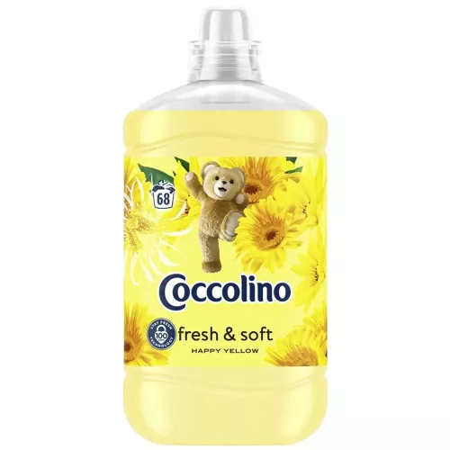 Coccolino öblítő Happy Yellow Karton 6x1,7L (408 mosás)