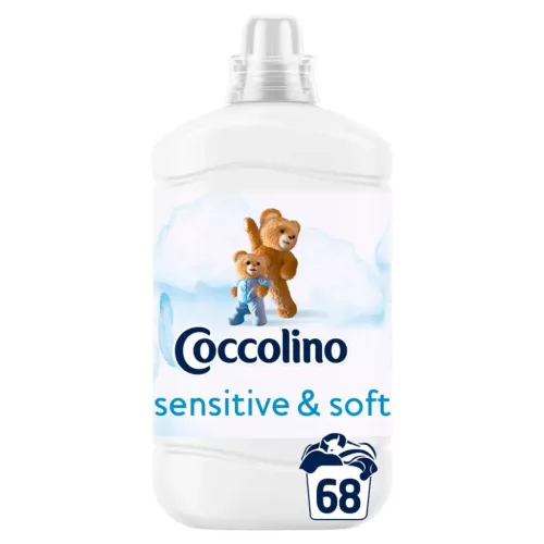 Coccolino Sensitive&Soft öblítő 1,7L (68 mosás)