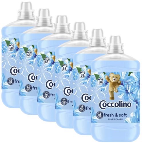 Coccolino öblítő Blue Splash Karton 6x1,7L (408 mosás)