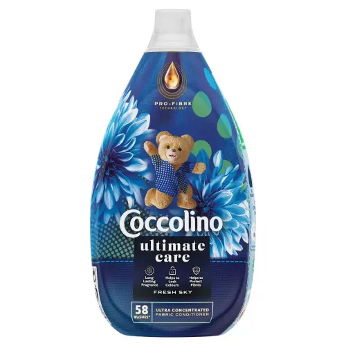 Coccolino öblítő szuperkoncentrátum Fresh Sky 870ml (58 mosás)