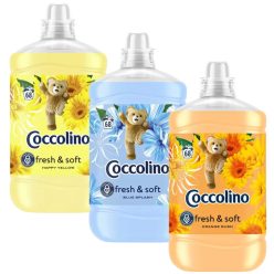 Coccolino öblítő válogatás 3x1,7L (3x68 mosás)