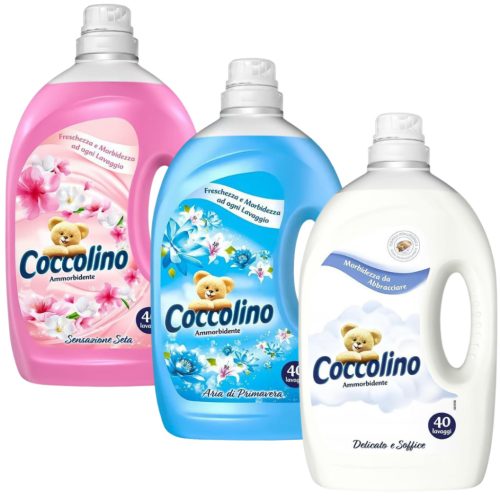 Coccolino Öblítő válogatáscsomag 3×3 L (3×40 mosás)