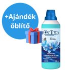 Gallus 4 az 1-ben Univerzális Mosógél + Kapszula (50db) + AJÁNDÉK Öblítő