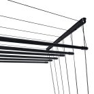 Fregoli, mennyezeti ruhaszárító 110 cm (fekete)