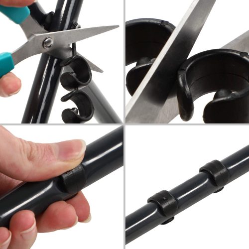 Resby álló ruhaszárító állvány 106x182 cm (fekete)