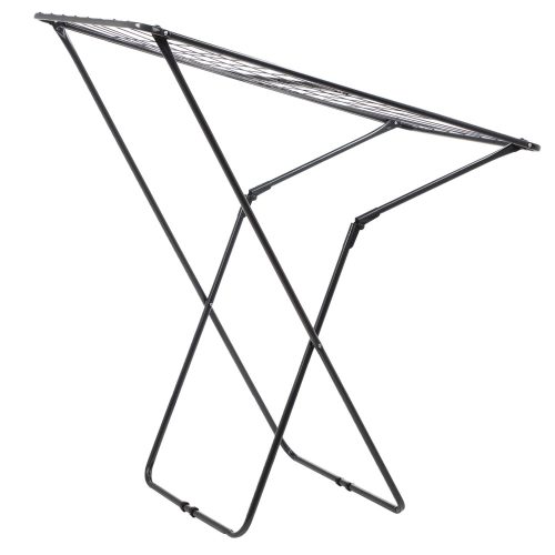 Resby álló ruhaszárító állvány 106x182 cm (fekete)