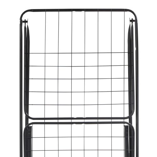 Resby álló ruhaszárító állvány 106x182 cm (fekete)
