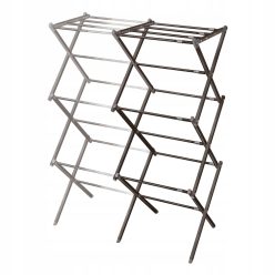 FERRARA bővíthető vertikális ruhaszárító (fekete)