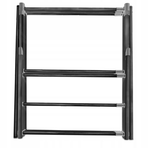 FERRARA bővíthető vertikális ruhaszárító (fekete)