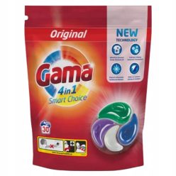  Gama 4 az 1-ben Univerzális folyékony mosókapszula (30 db)