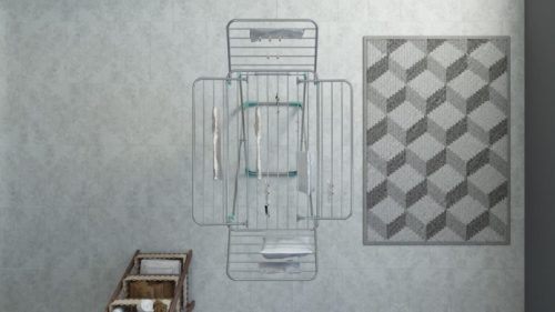 Colombo Flower XXL álló ruhaszárító állvány