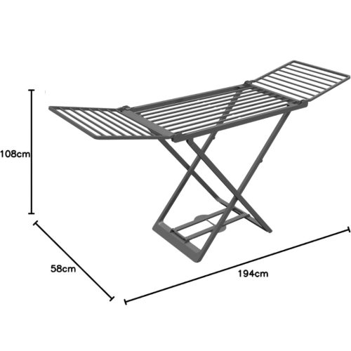 Colombo Marino álló ruhaszárító állvány (antracit)