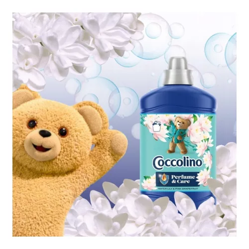 Coccolino Perfume & Care öblítő - Water Lily & Pink Grapefruit 1,275L (51 mosás)