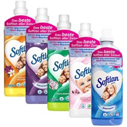 Softlan Ultra öblítő válogatás 5x1L (5x45 mosás)