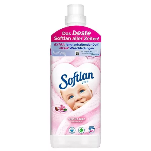Softlan Ultra öblítő válogatás 5x1L (5x45 mosás)