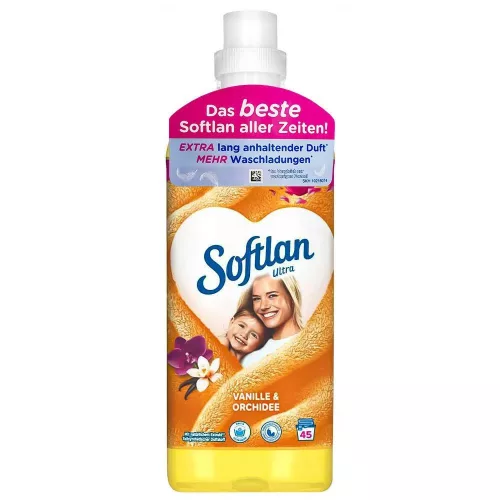Softlan Ultra öblítő válogatás 5x1L (5x45 mosás)